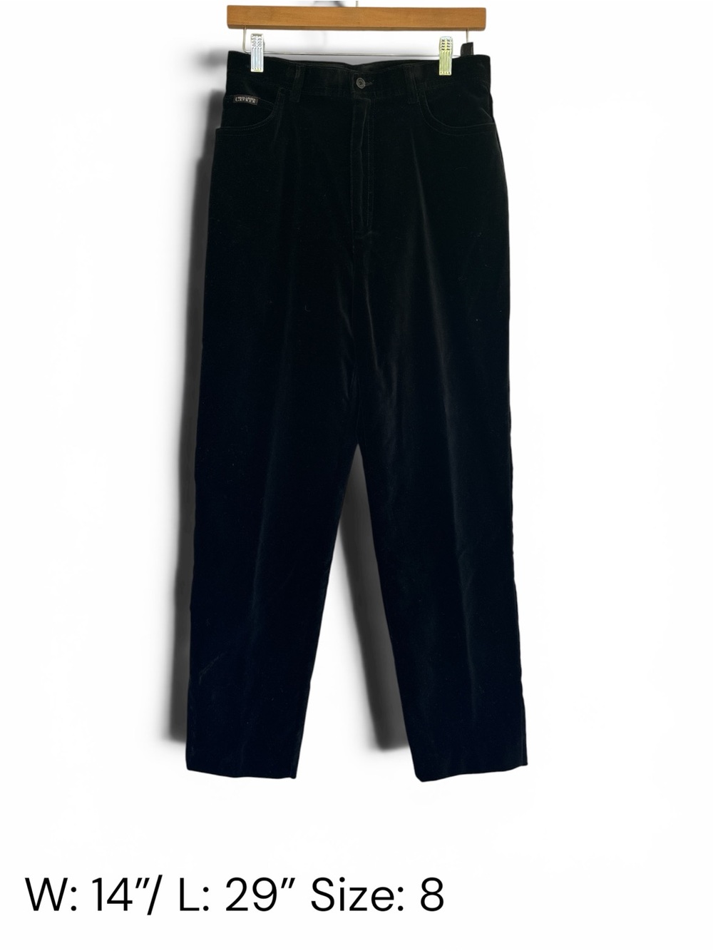 Ralph Lauren Black Corduroy Trousers